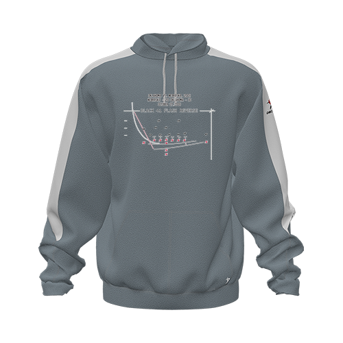 [CUS-DFW-HOOD-FLC-LSL-GRY-YXS-LOGO1] Hoodie (Youth XS, Gray, Logo 1)