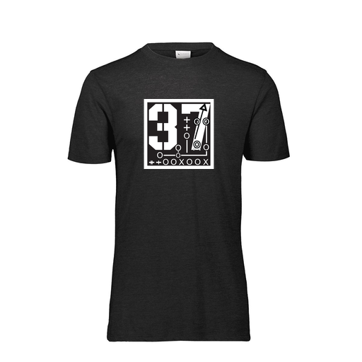 [FTSCUBBK-YS-LOGO2] Decker Youth Tri-Blend T-Shirt - Short Sleeve (Youth S, Black, Logo 2)