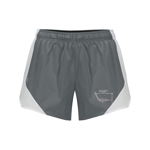 [229489.R04.S-LOGO1] Girls Olympus Shorts (Female Youth S, Gray, Logo 1)