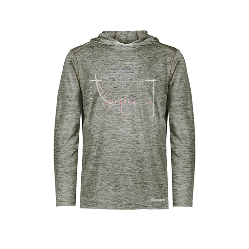 [FOLHCGGY-AS-LOGO1] Decker Men's Charge Hoodie (Adult S, Gray, Logo 1)