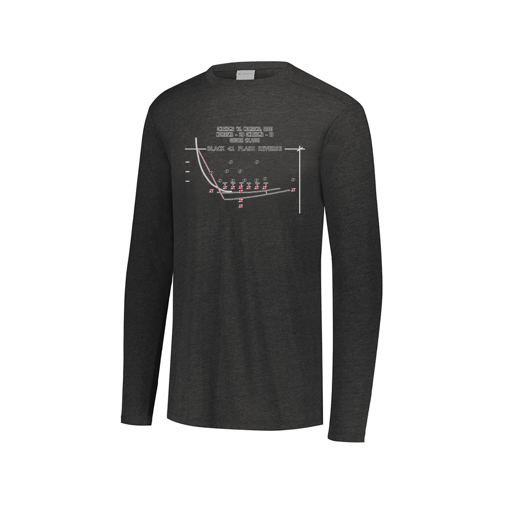 Decker Men's Tri-Blend T-Shirt - Long Sleeve