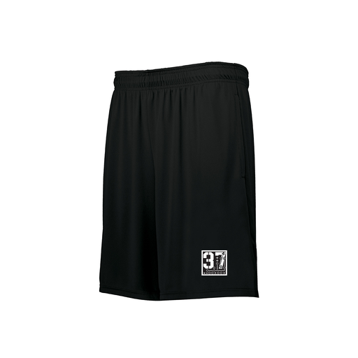 [229611.080.S-LOGO2] Decker Youth Swift Short (Youth S, Black, Logo 2)