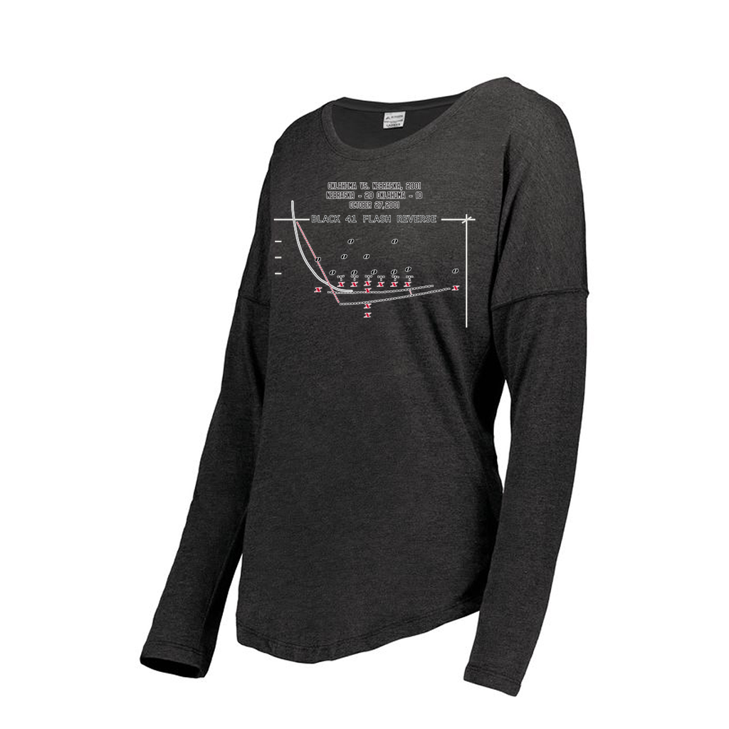 Decker Women's Tri-Blend T-Shirt - Long Sleeve